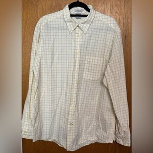 Old Navy Cream Casual Button Down Shirt
